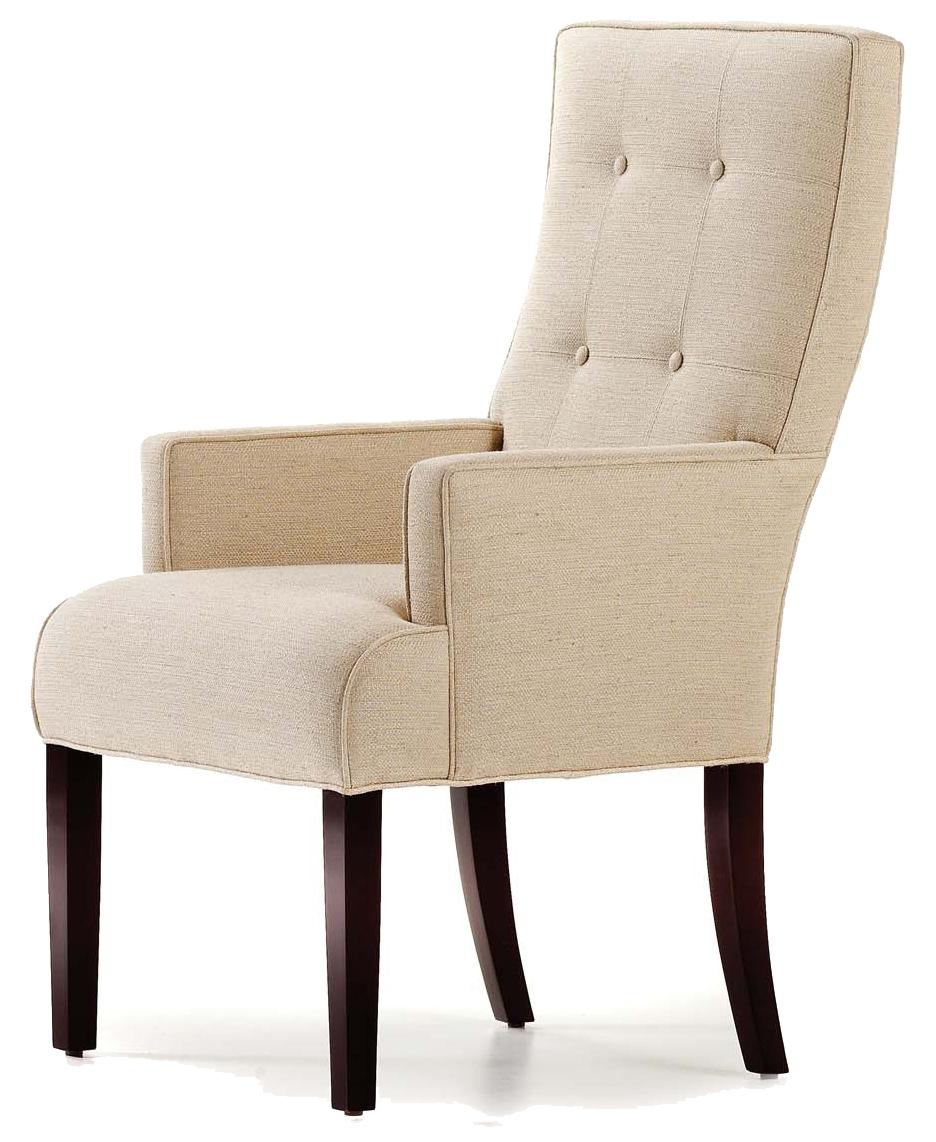 Jessica Charles Fine Upholstered Accents Baye Dining Arm Chair with